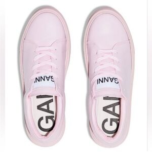 Ganni Light Pink Sneakers